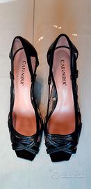 Scarpe CafèNoir vera pelle nere