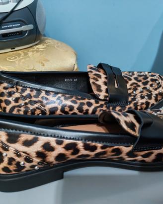 scarpe mocassino n40 donna