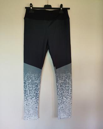 leggins blu fantasia 
