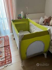 Culla inglesina con  materasso memory