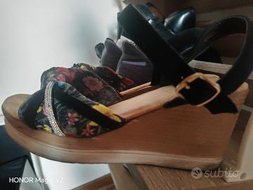 scarpe con zeppa comode come pantofole