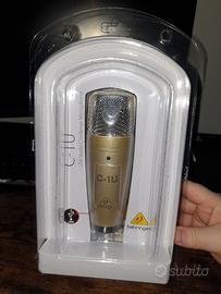 Microfono Behringer C-1U (streaming e broadcast)