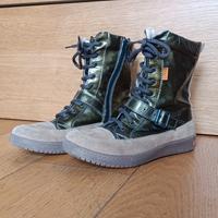 stivaletto vera pelle bambina  n. 31