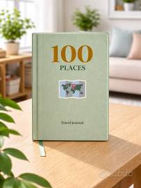 Quaderno 100 Places – Travel journal elegante