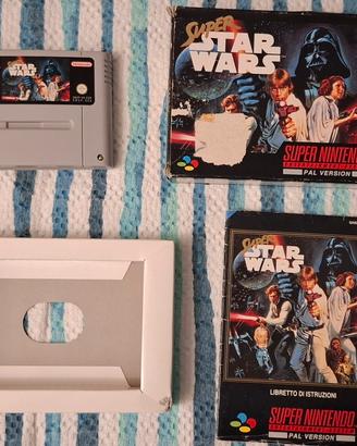 super star wars snes super NINTENDO completo