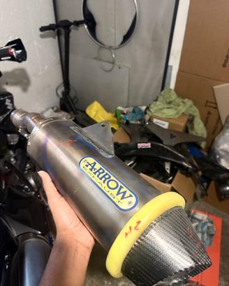 Husqvarna 701 scarico arrow titanium