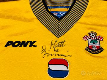 Matt Le Tissier Maglia Autografata Southampton