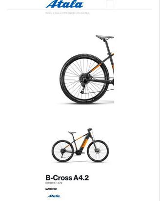 Ebike Hardtail - ATALA B-CROSS A4.2 LT 29