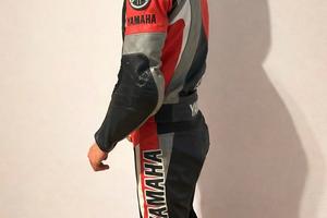 Tuta moto YAMAHA - vera pelle