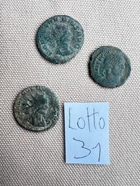 Lotto 31 Autentiche Monete Romane Antiche