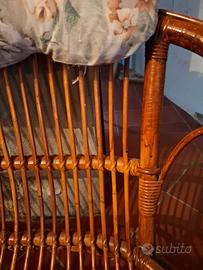 Poltroncina in vimini