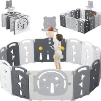 Box Bambini Pieghevole 153×153cm con canestro