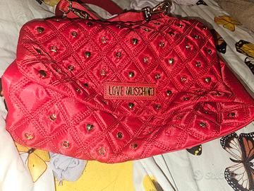 borsa tracolla love moschino