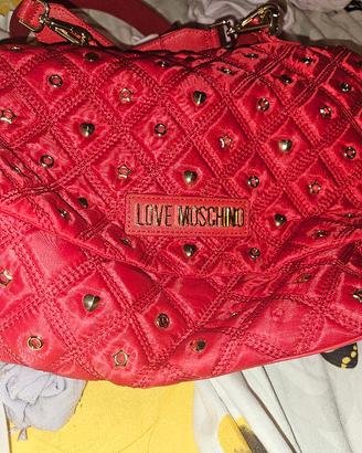 borsa tracolla love moschino