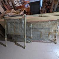 Letto in ottone