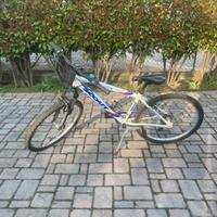 Bicicletta Montain Bike - Scout bianca gomma 26