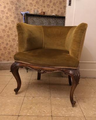 Due poltroncine stile chippendale