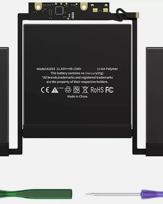 Batteria per MacBook Pro 13" A1819 A1706 fine 2016