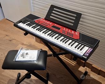 Kit tastiera pianoforte RockJam RJ6170 a 61 tasti