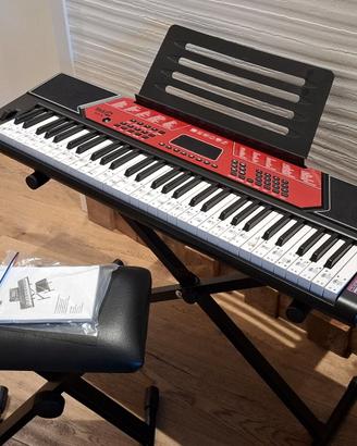 Kit tastiera pianoforte RockJam RJ6170 a 61 tasti