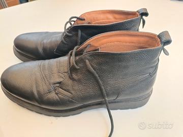 scarpe uomo vera pelle nera