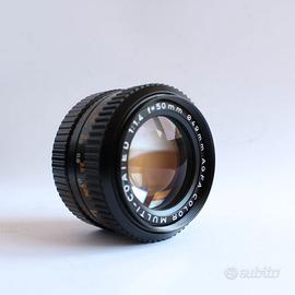Agfa Color Multi-Coated 50mm f/1.4 Attacco Pentax