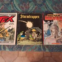 Blocco di fumetti vari.