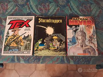 Blocco di fumetti vari.