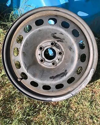CERCHIO 16 POLLICI FERRO PER FIAT 5 BUCHI PERFETTO
