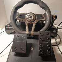 Volante+pedali per PS 4 e PS3
