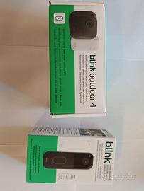 Blink Outdoor 4 Telecamera + Blink Video Doorbell