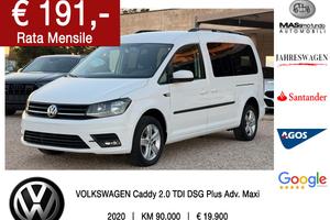 VOLKSWAGEN Caddy 2.0 TDI 102CV DSG Plus Adv. Maxi