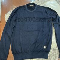 Maglione blu roberto cavalli