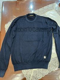 Maglione blu roberto cavalli