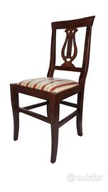 Sedia in legno massello