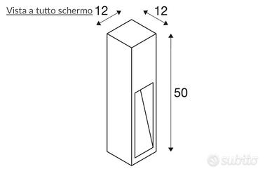N. 16 Lampade per esterno da Terra, Mod. SLV RUSTY