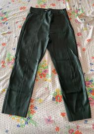 leggins ecopelle