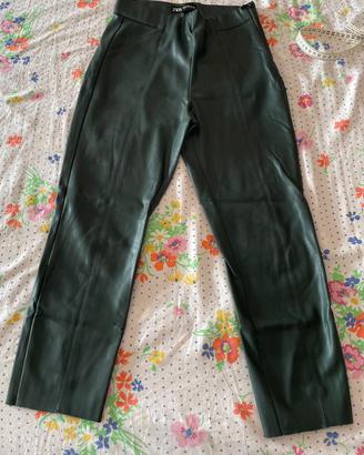 leggins ecopelle