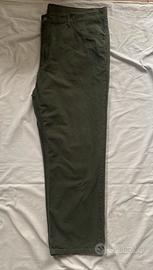 Pantaloni jeans Carrera cotone verdi taglia 58