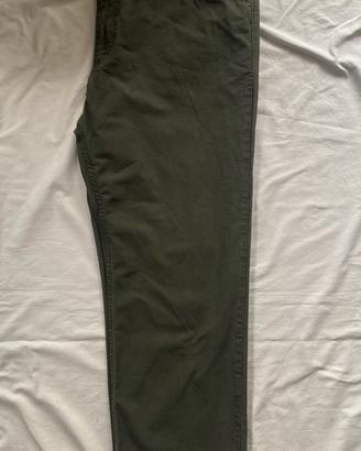 Pantaloni jeans Carrera cotone verdi taglia 58