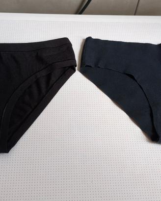 slip mutandine mutande tg S nuove n. 2 paia