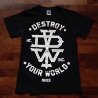DESTROY YOUR WORLD t-shirt uomo SMALL