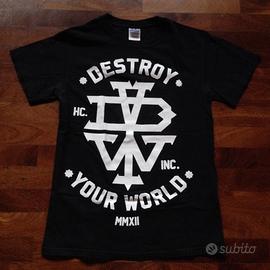 DESTROY YOUR WORLD t-shirt uomo SMALL