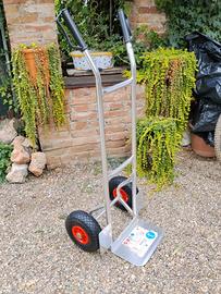 Carrello alluminio ruote nuove