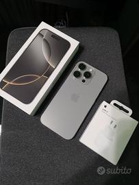 Iphone 16 Pro 256 gb Natural Titanium