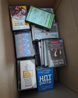 cd e musicassette