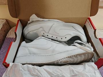 wmns nike ebernon low/ nkike bianche donna/ num 38