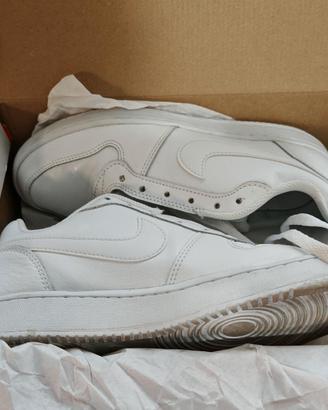 wmns nike ebernon low/ nkike bianche donna/ num 38