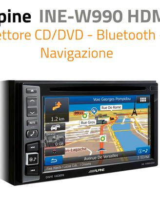 Autoradio Alpine ine 990 hdmi