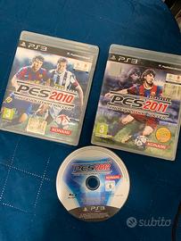 PES 2010-2011 e 2012 PER PS3